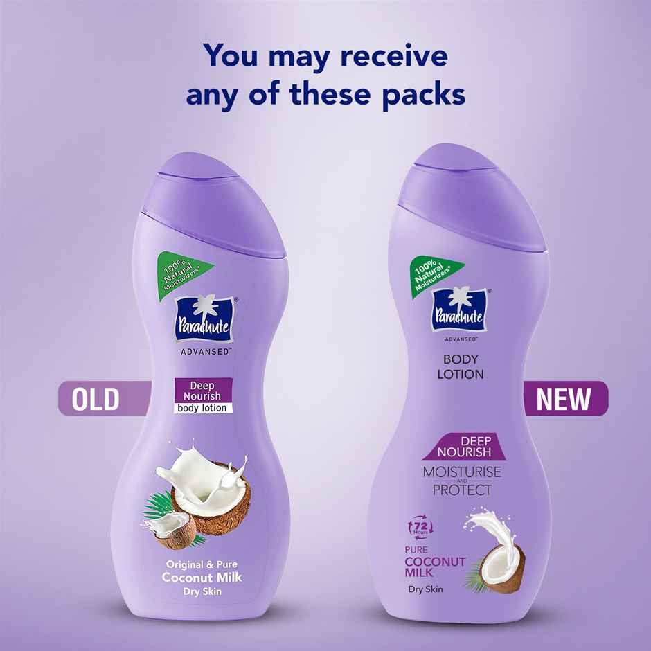 Parachute Advansed Deep Nourish Body Lotion With Pure Coconut Milk