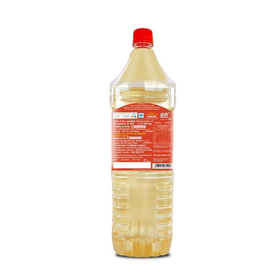 Gold Winner Refined Sunflower Oil Pet Bottle