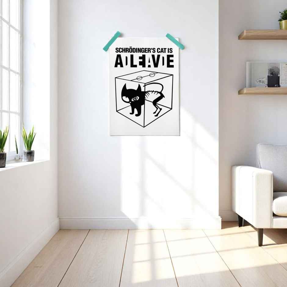 House Of Festivals Schrodinger'S Cat - Poster