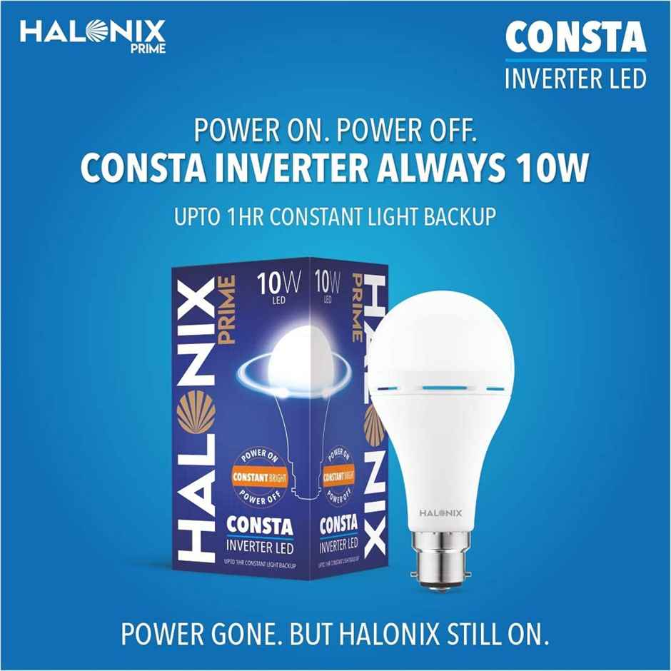 Halonix 20W B22 Rechargeable Emergency Light Inverter Led Bulb