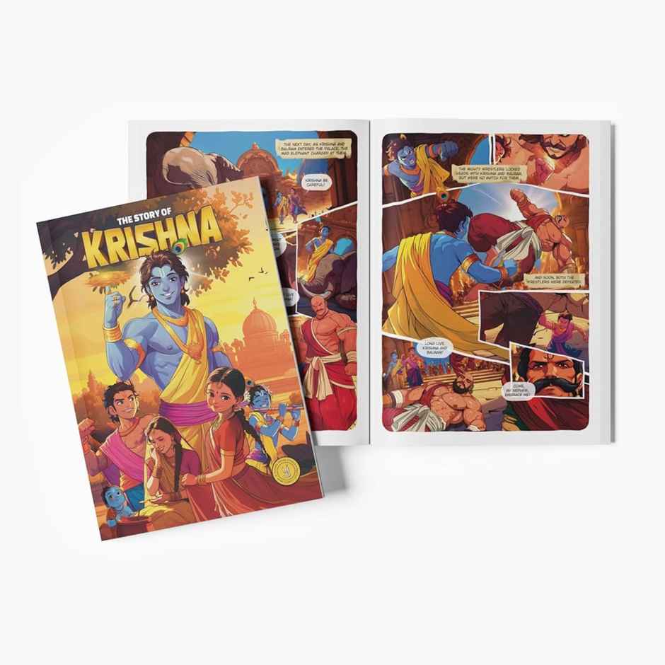 The Story of Krishna: Classic Indian Comics