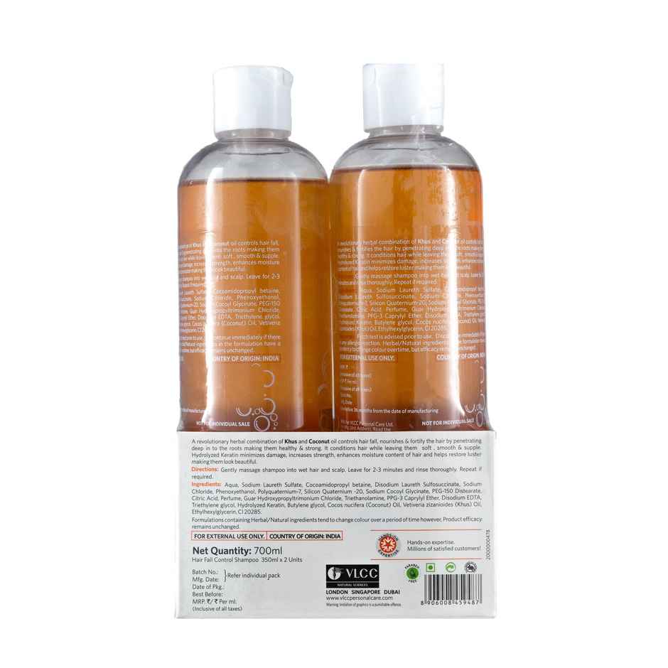 VLCC Hair Fall Control Shampoo With Buy One Get One