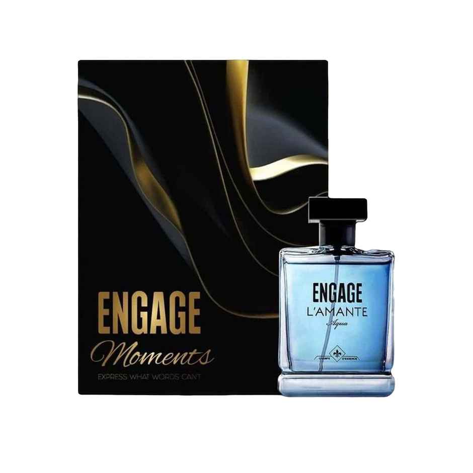 Engage L'amante Moments Perfume Gift Box For Men, Aqua and Fresh