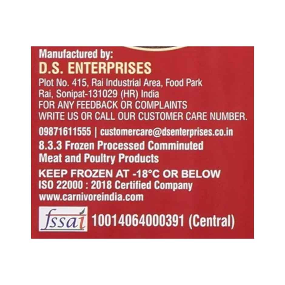 Carnivore Chicken Seekh Kabab (Pahadi Hariyali)