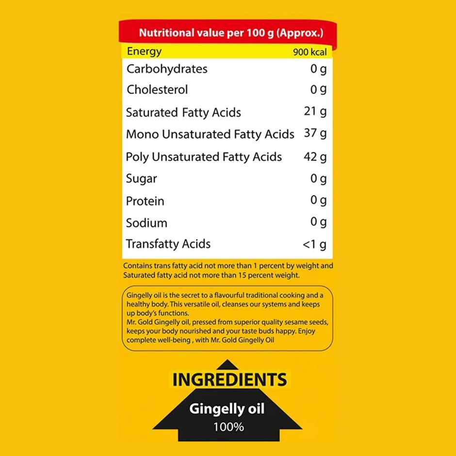 Mr.Gold Gingelly Oil Pouch