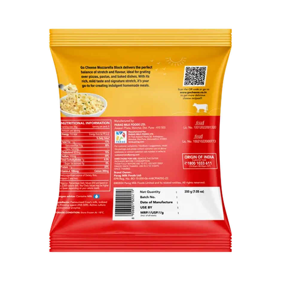 Go Cheese Mozzarella Block