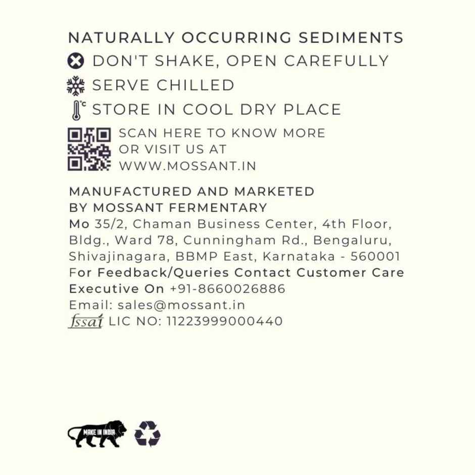 Mossant Peach Kombucha