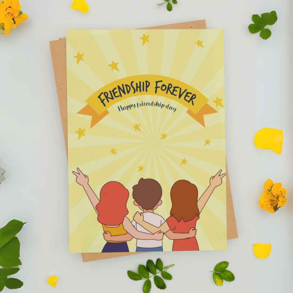 Friendship Forever Card | Mad Over Prints