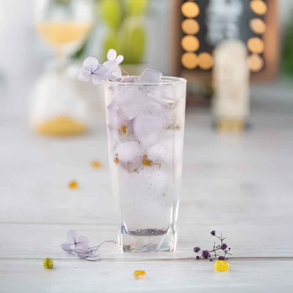 Ascot Highball Glass Set | Elegant | Durable, Dishwasher Safe | Clear | Set of 6 | 330 ml | Luminarc