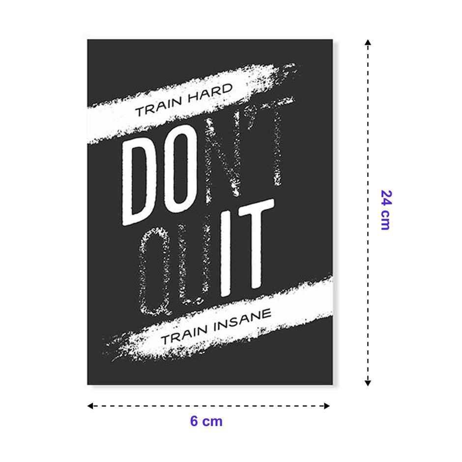 Paper Plane Design Motivational Gym Workout Posters For Wall | Set Of 6 | Size 29 x 21 cm | D6