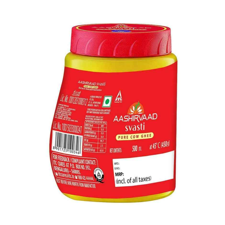 Aashirvaad Svasti Pure Cow Ghee | Pet Pack