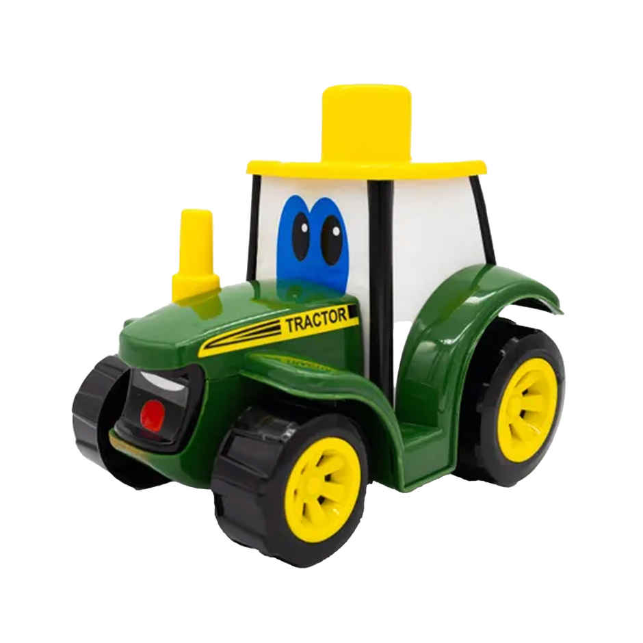 Toybharat Push N Go Tractor for Kids | Perfect Travel Toy and Birthday Gift | Assorted