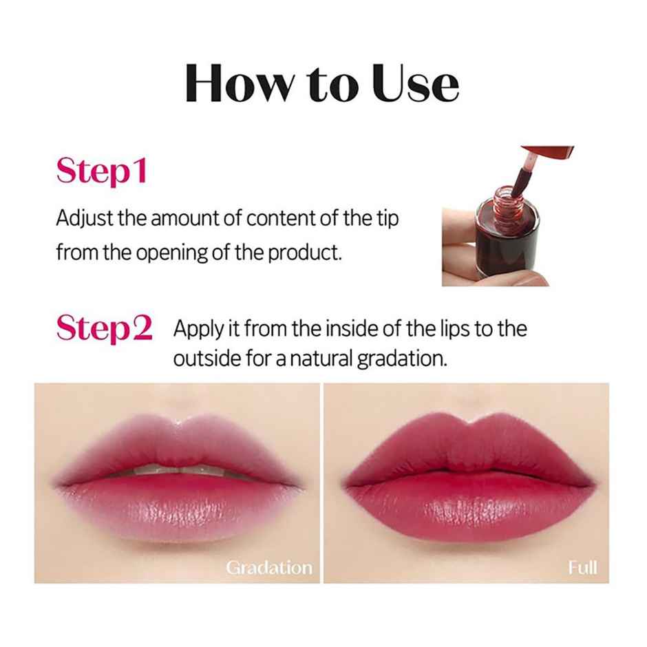 Etude House Dear Darling Water Gel Lip and Cheek Tint Lipstick | 06 Pomegranate Ade