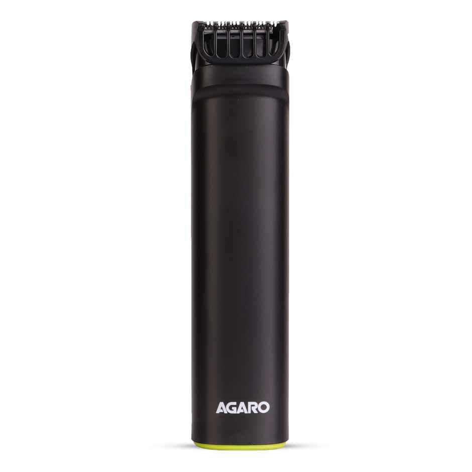 Agaro Mt 8001 Beard Trimmer For Men | 60min Run Time | Usb Charging | Fast Charge | Black