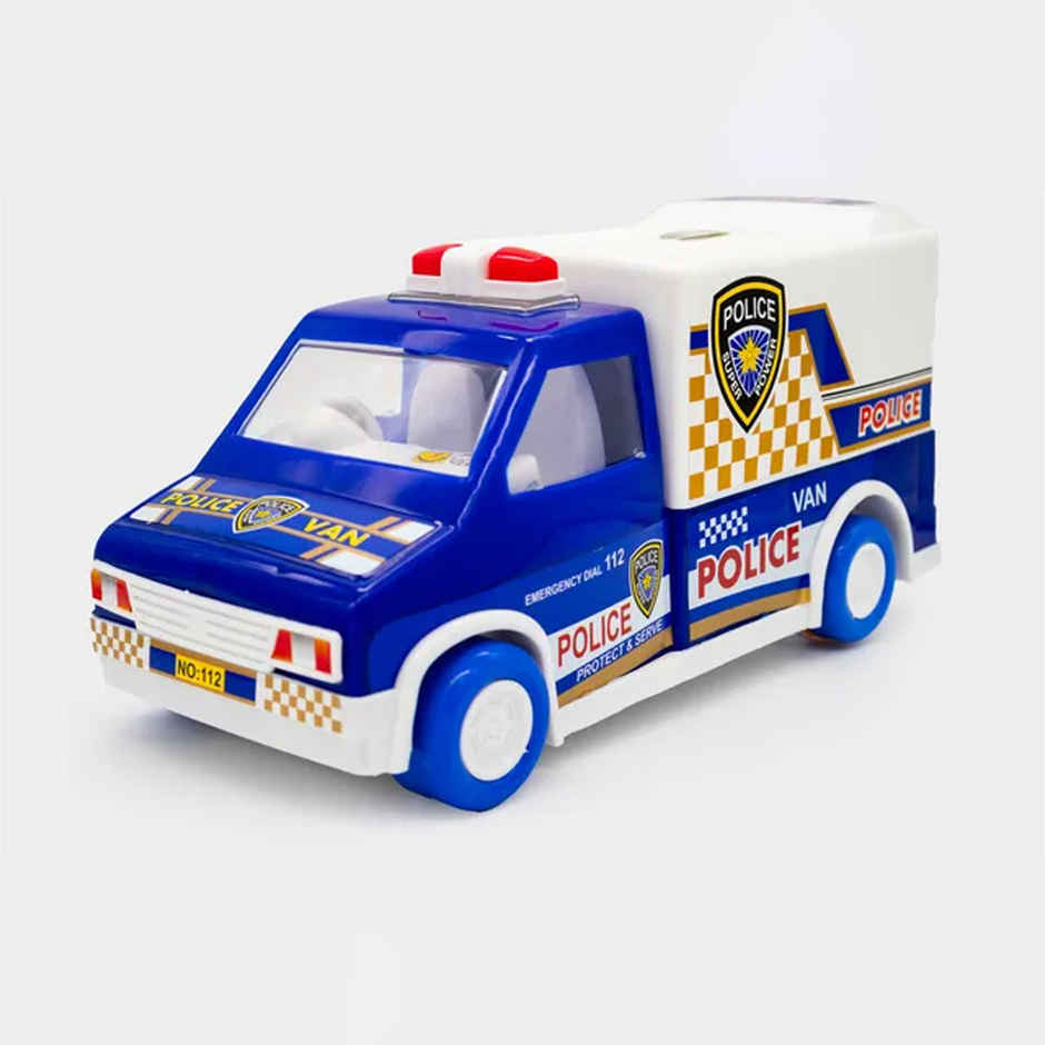 Toybharat Police Van Toy for Kids | Fun Travel Toy and Birthday Surprise | Assorted