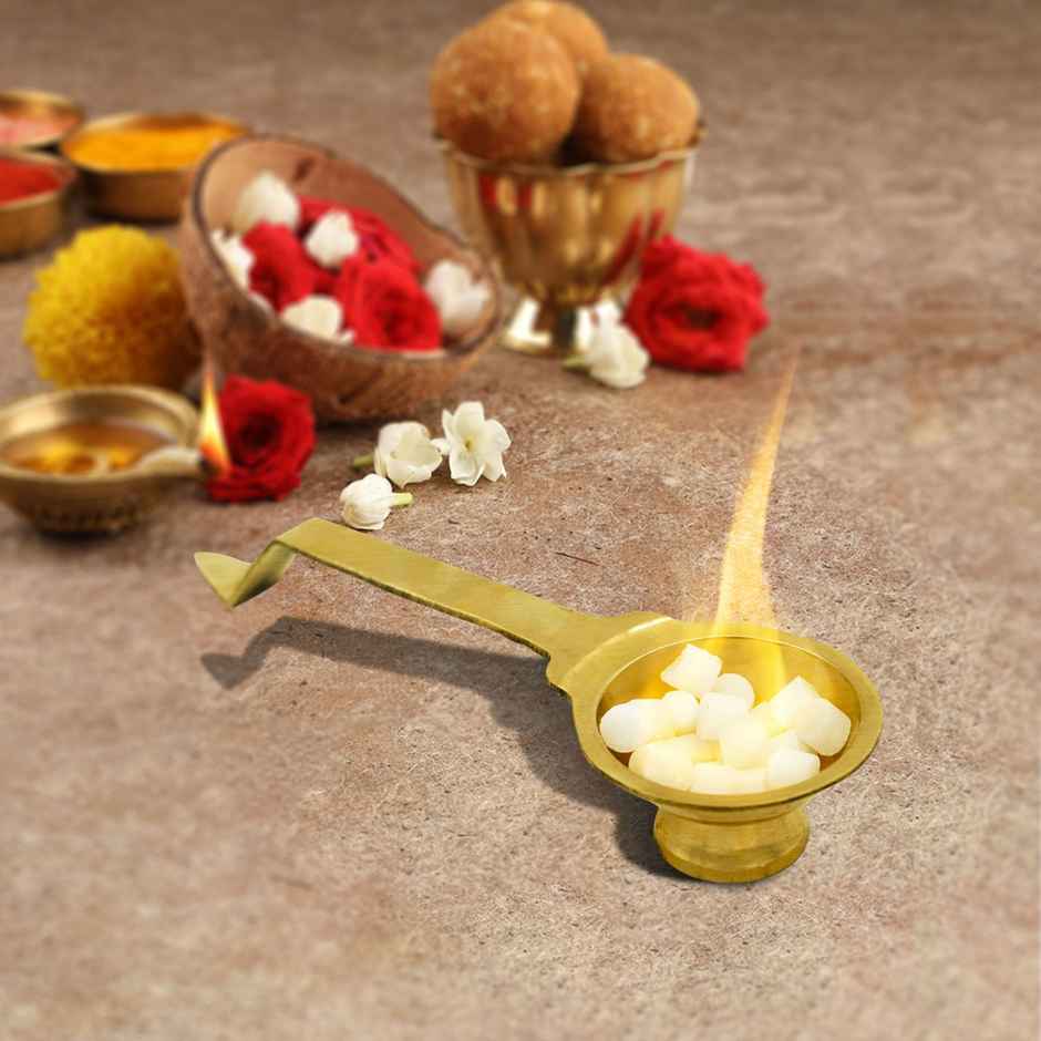 Brass Puja Jyot Kapooram Dhoop Aarti | Shubhkart