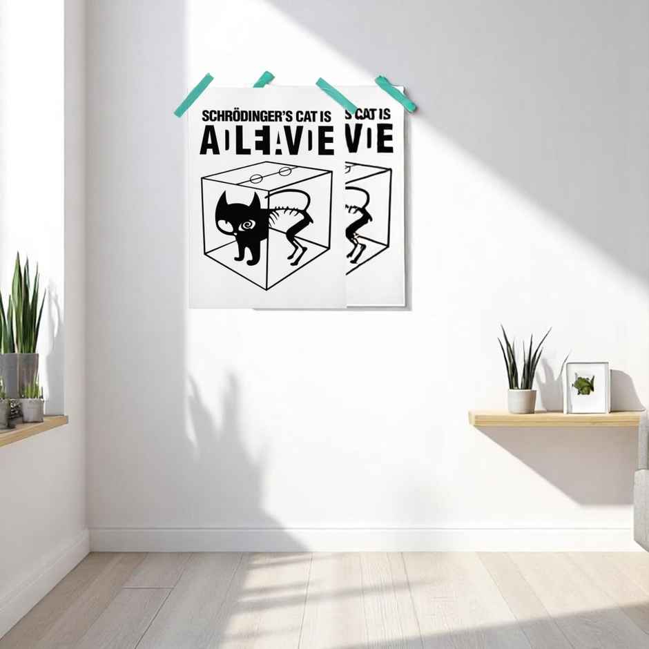 House Of Festivals Schrodinger'S Cat - Poster