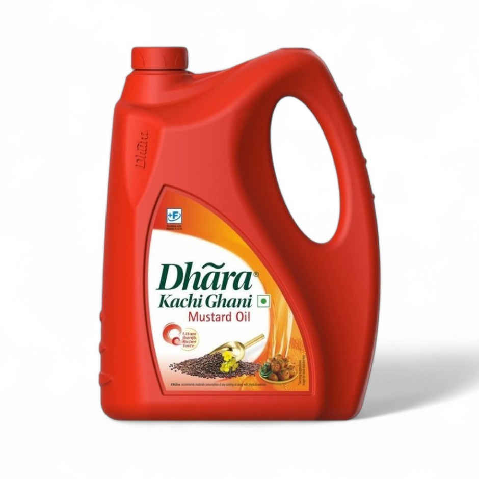 Dhara Kachi Ghani Mustard Oil | Jar