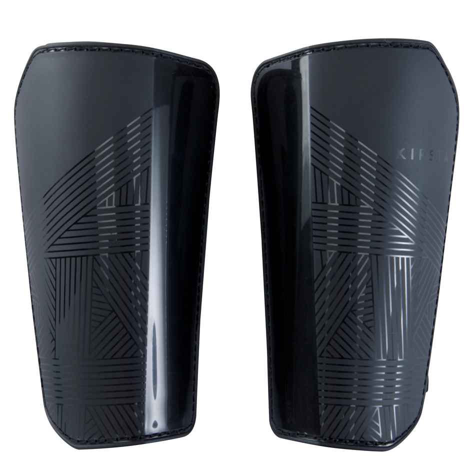 Decathlon | Kipsta Adult Football Shin Pads Essential | Black - M