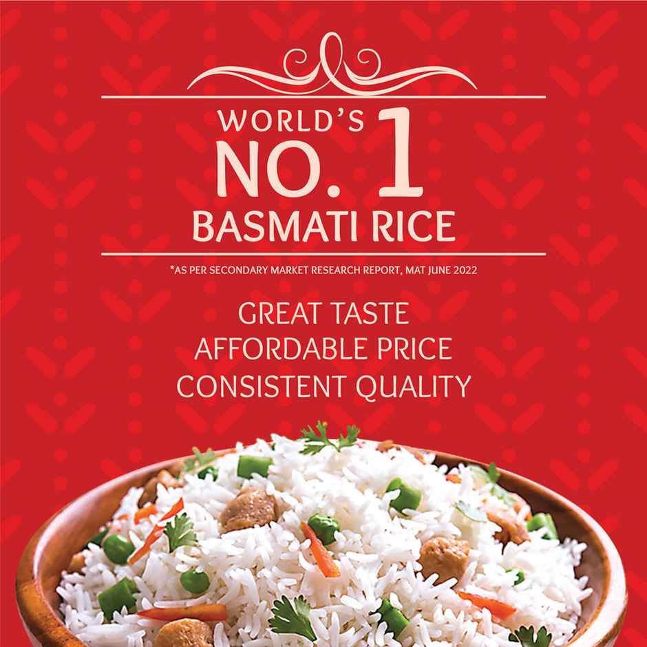 India Gate 1 Cup Serves 5 Mogra Basmati Rice | Aged Rice | Smart Choice