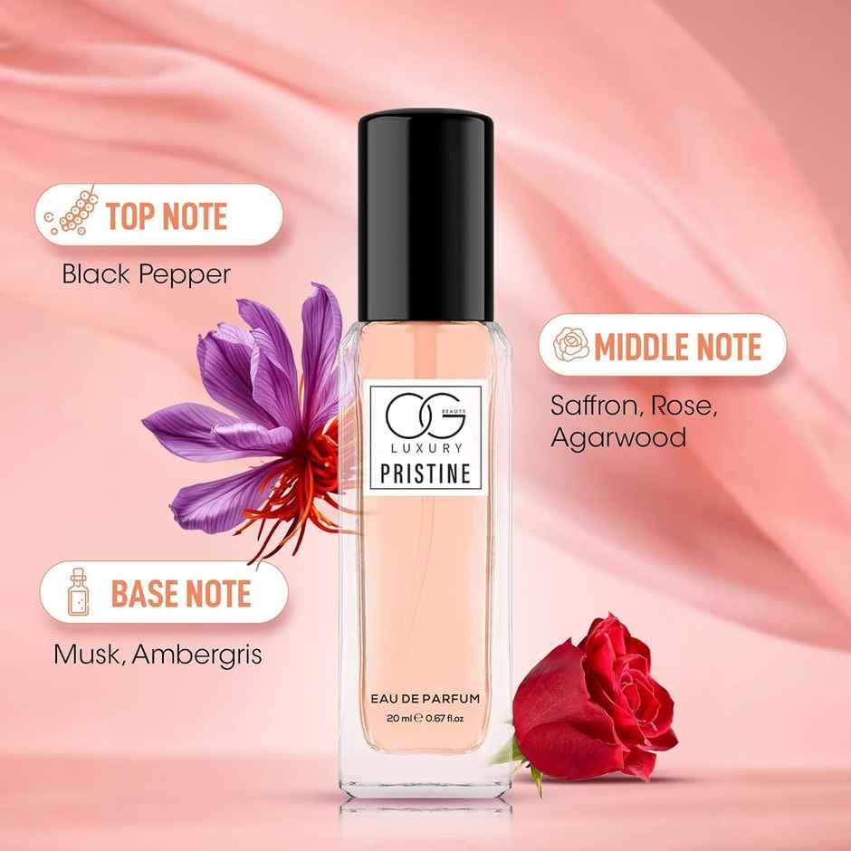 Og Beauty Luxury Pure Elegance Eau De Parfum | Pack of 4 for Women
