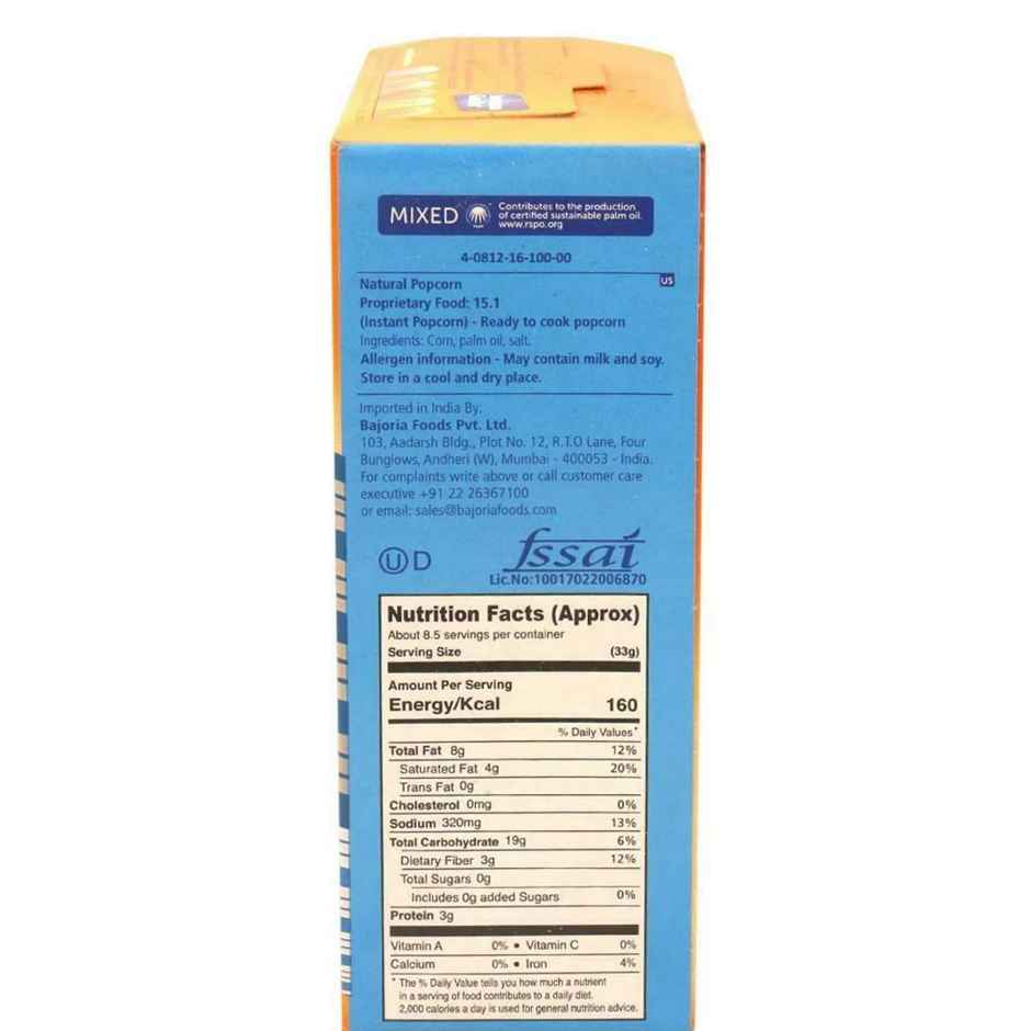 American Garden Microwave Popcorn Natural