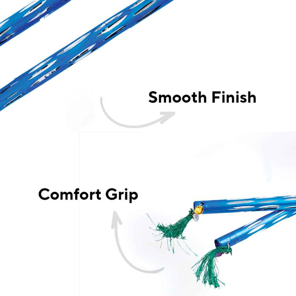 Aluminium Big Half Cut Dandiya Sticks | 15 Inches | House Of Festivals