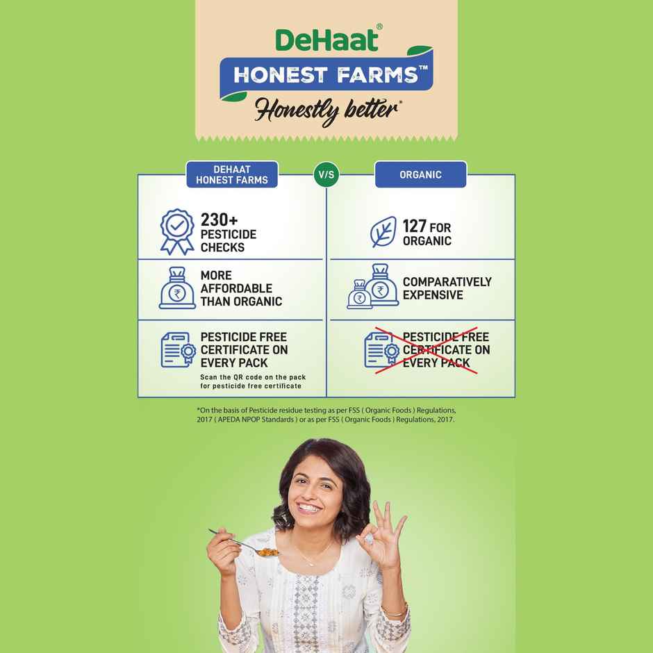 DeHaat HF Pesticide Free | Unpolished | Cowpea White/Lobia