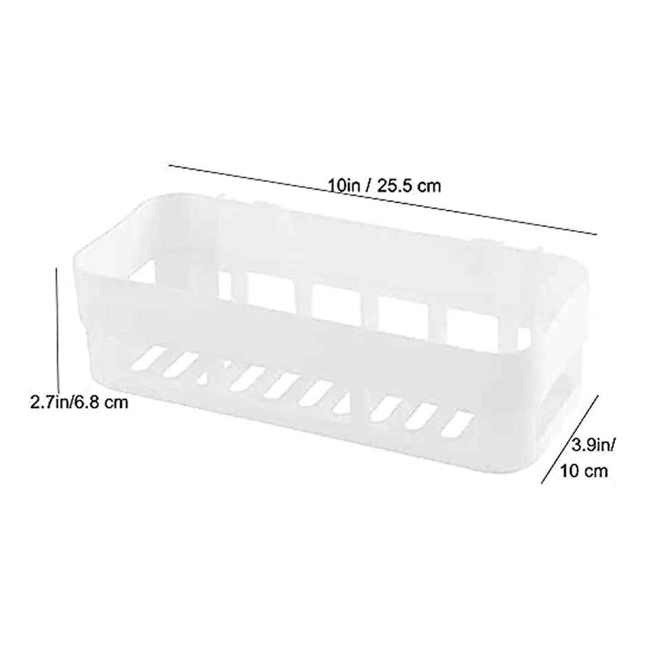 Perpetual Bathroom 3Shelf + 3Soap Dish Holder | Self-Adhesive Rack for Wall | Pack of 6