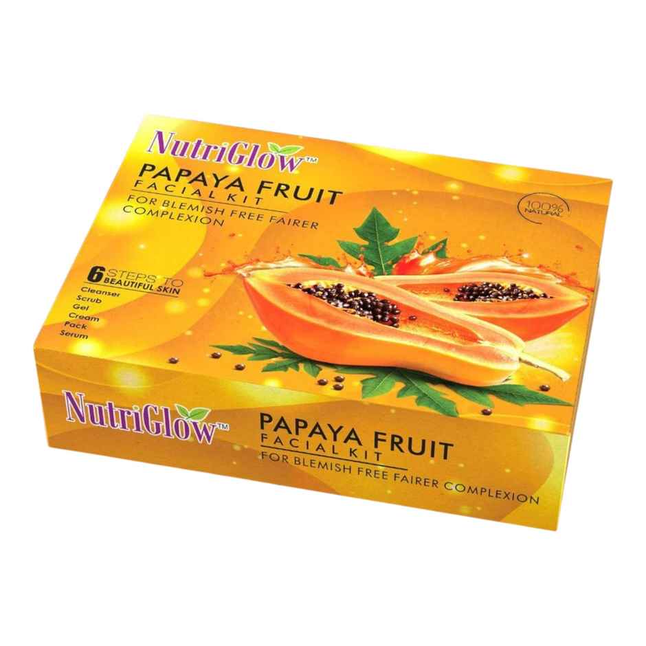 NutriGlow Papaya Fruit Facial Kit For Men