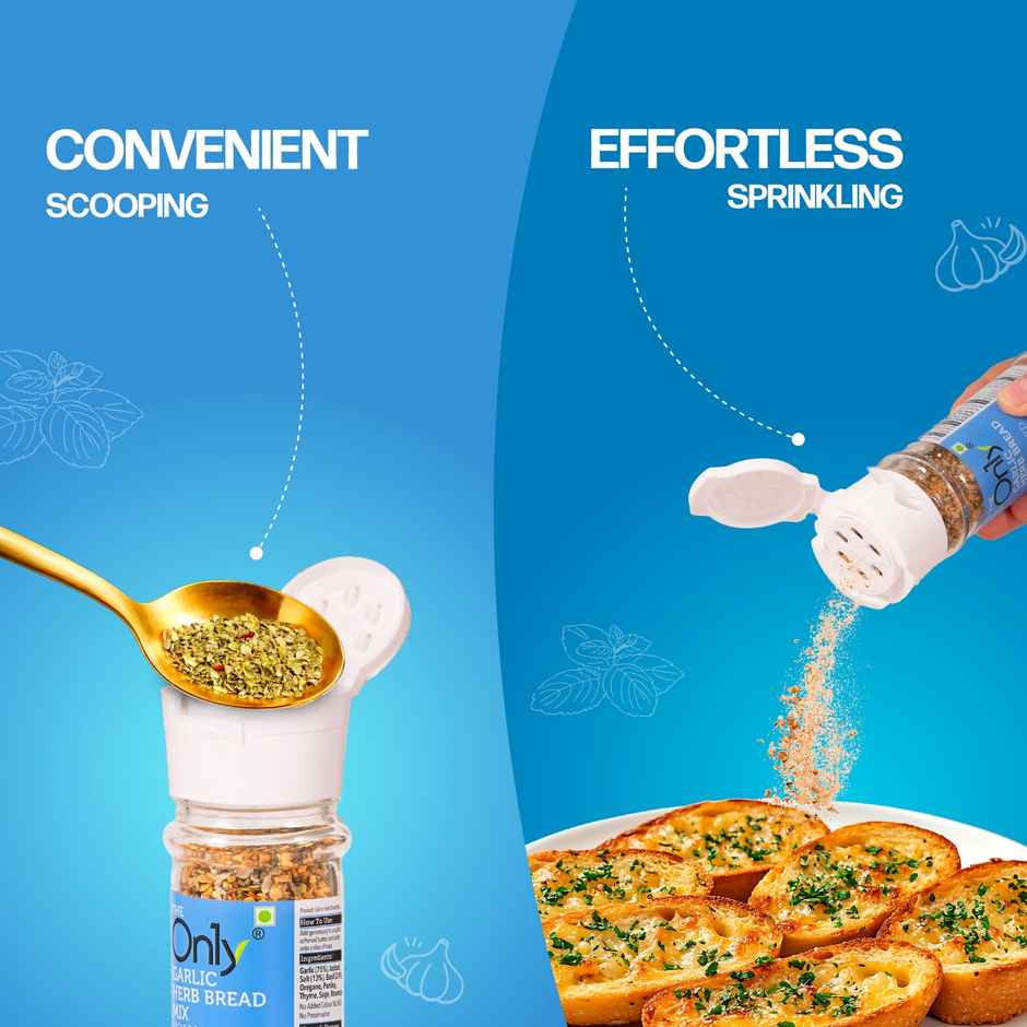 On1y Garlic Herb Bread seasoning