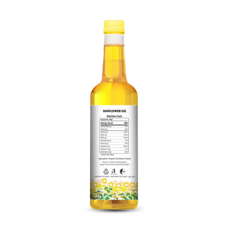Natureland Organics Sunflower Cold Pressed Oil