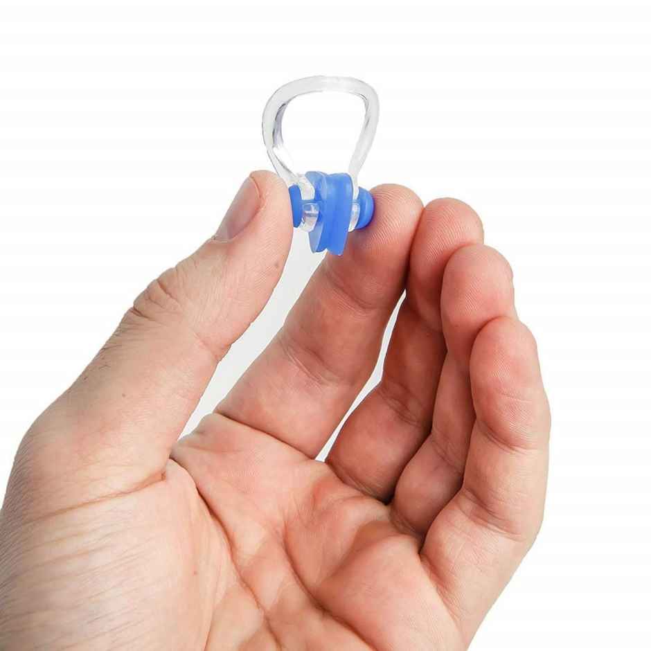 Elan Swimming Silicone Ear Plugs and Nose Clip Set | Comfortable and Secure Waterproof Protection