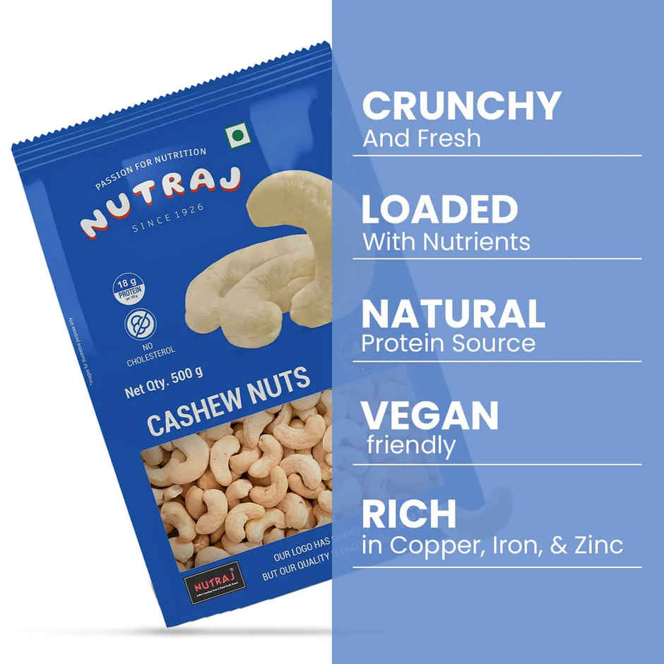 Nutraj Cashew Nuts | Kaju