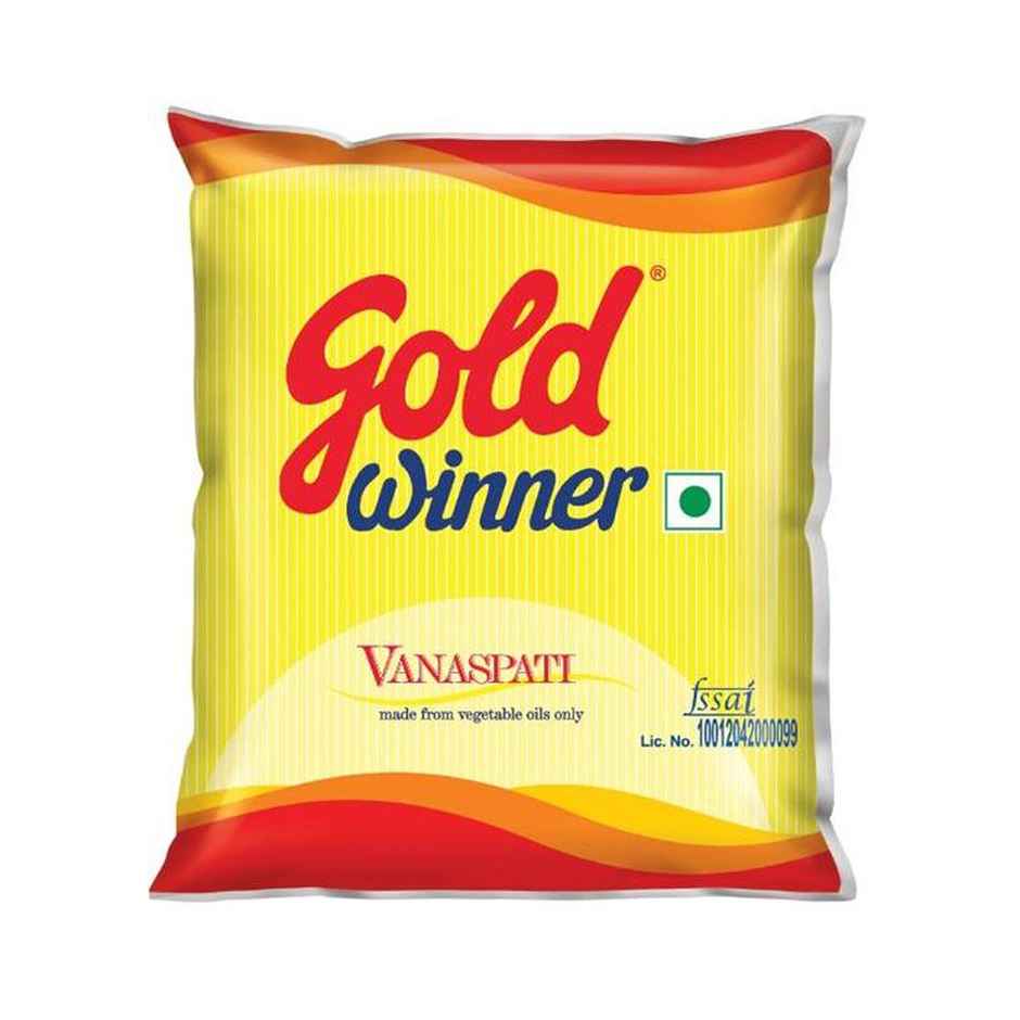 Gold Winner Vanaspathi Oil | Pouch