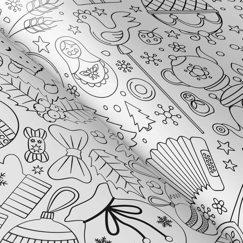 Doodle Colouring for Kids - Yellow Edition - Kids Colouring Book | Creative Colouring Book for Kids