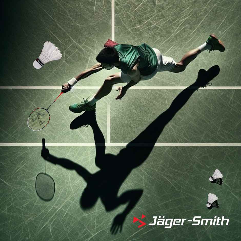 Jager-Smith Tern Pack Of 12 Feather Shuttlecock For Outdoor Badminton Sports