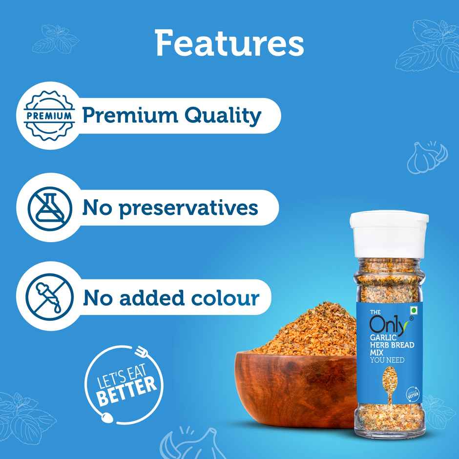 On1y Garlic Herb Bread seasoning