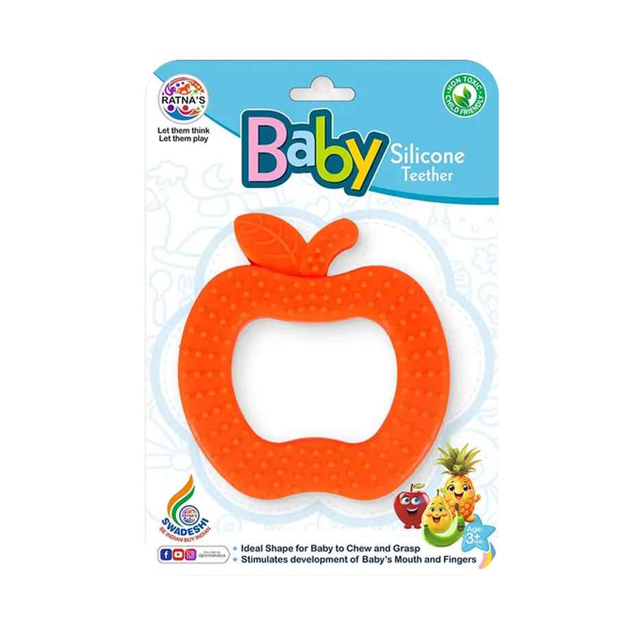 Ratna's Baby Silicon Teether | Assorted