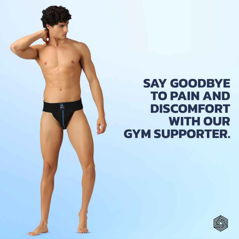 Boldfit Gym Supporter For Men Sports Underwear For Men For Workout Cotton Medium