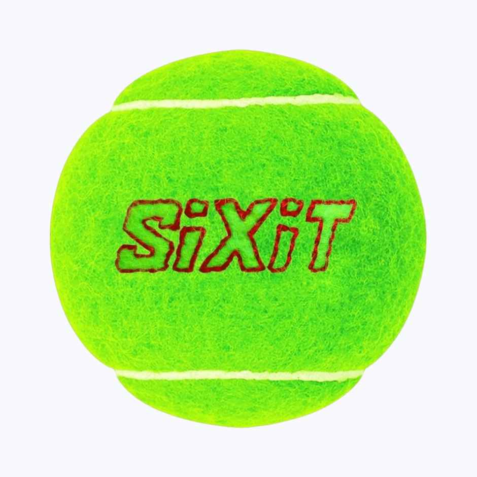 Classic Distributor Sixit Hard Tennis Ball - High-Performance Cricket Ball (Single Pack) Combo