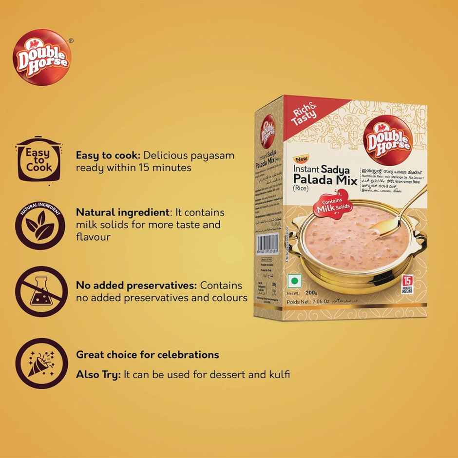 Double Horse Instant Sadya Palada Mix | Convenient & Easy