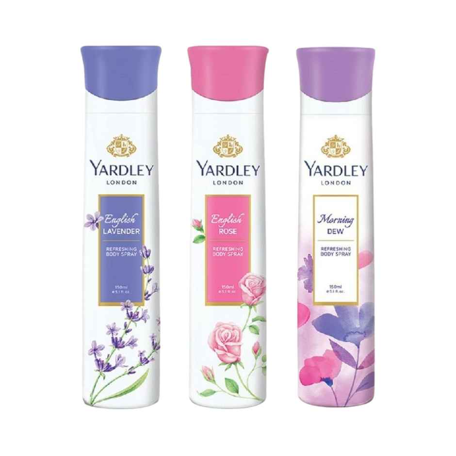 Yardley London Assorted Deodorant Pack for Women - Assorted