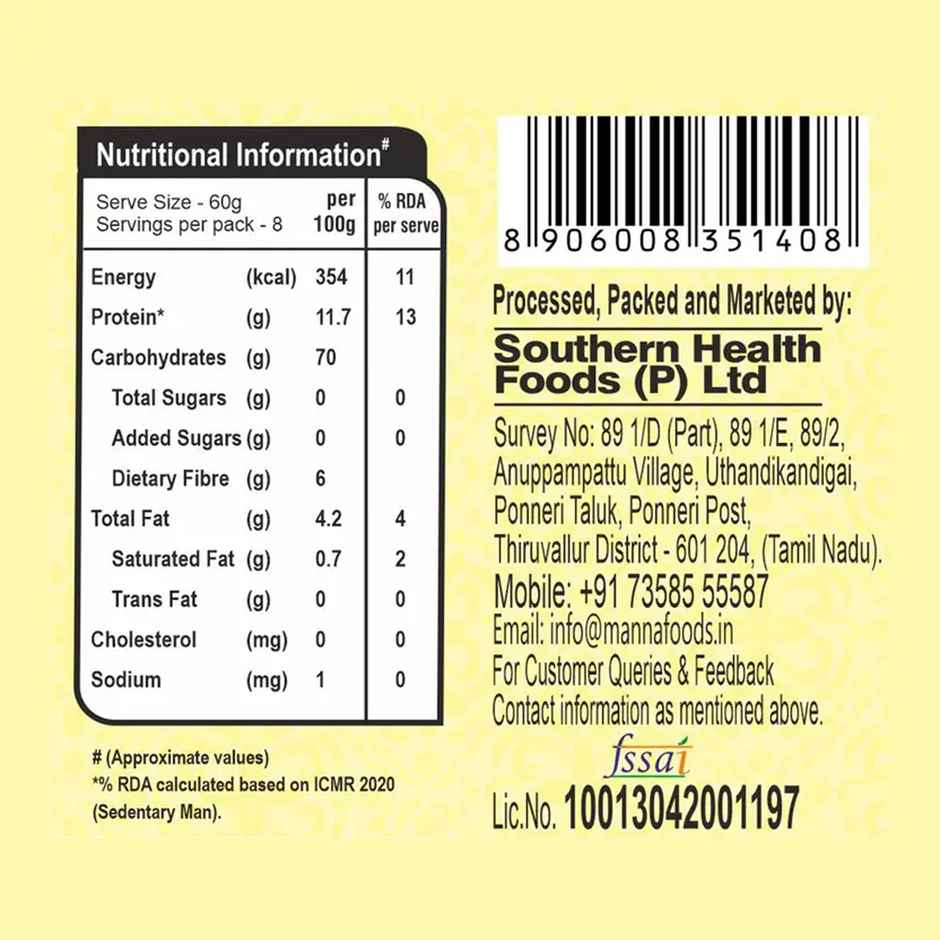 Manna Foxtail Millet