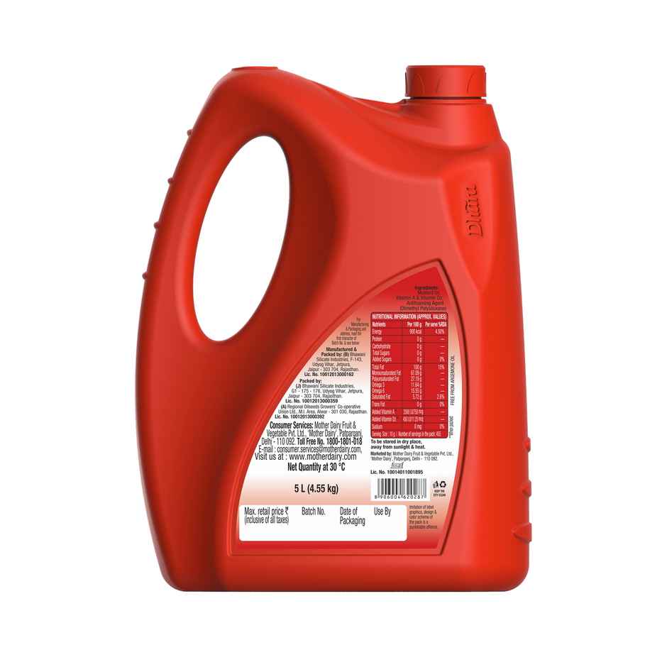 Dhara Kachi Ghani Mustard Oil | Jar