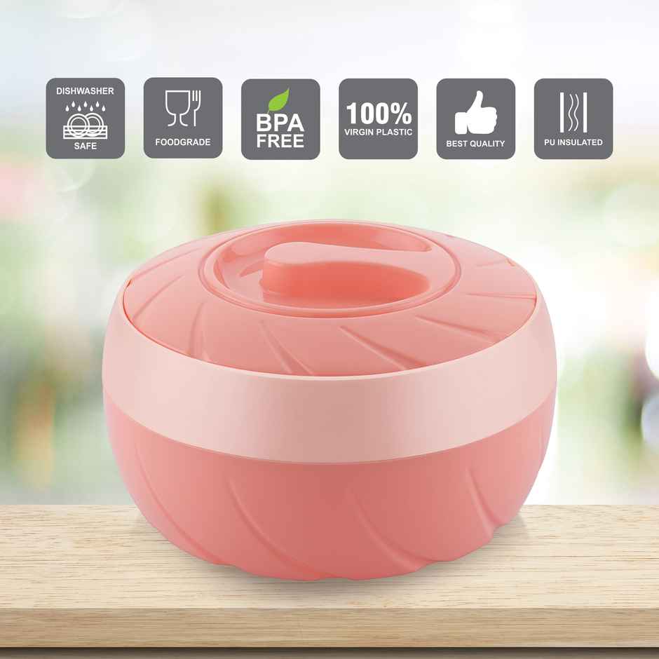 Big Plastics Shine Caseerole 1200 Pink