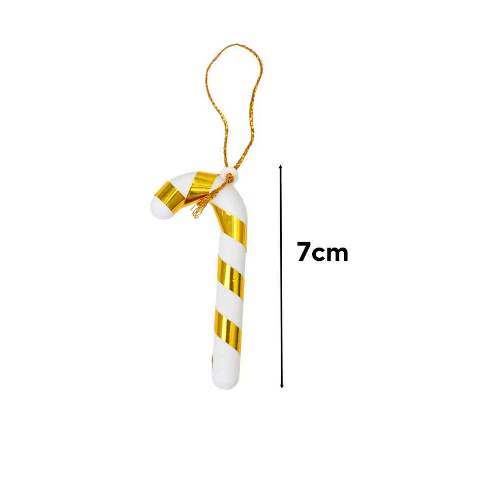 Christmas Tree Candy Cane Ornaments | 7 cm | Multi Color | Mad Over Print