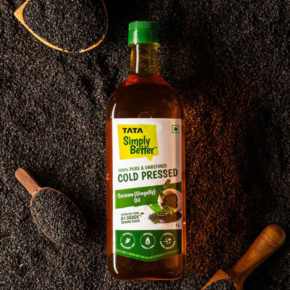 Tata Simply Better Cold Pressed Sesame-Gingelly-Til Oil Combo