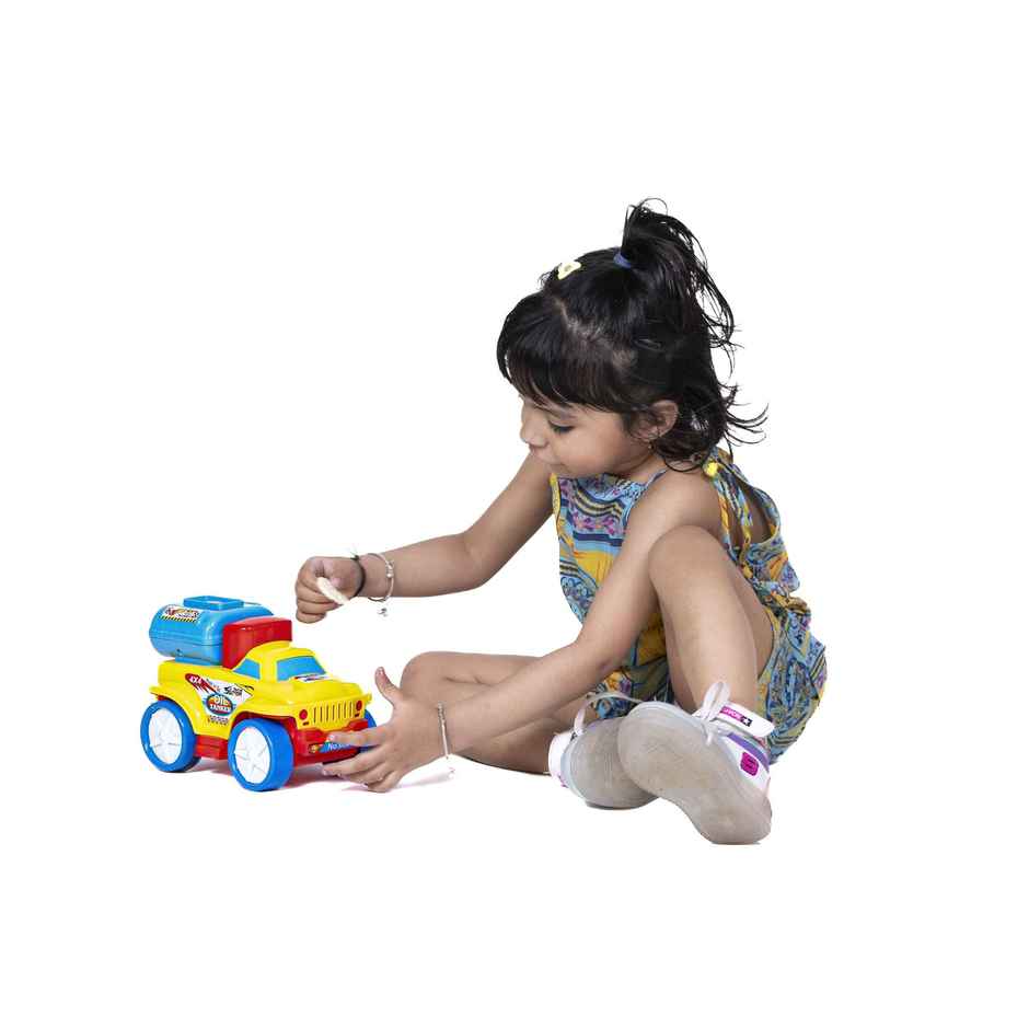 Toybharat Push N Go Oil Tanker - Assorted | Assorted