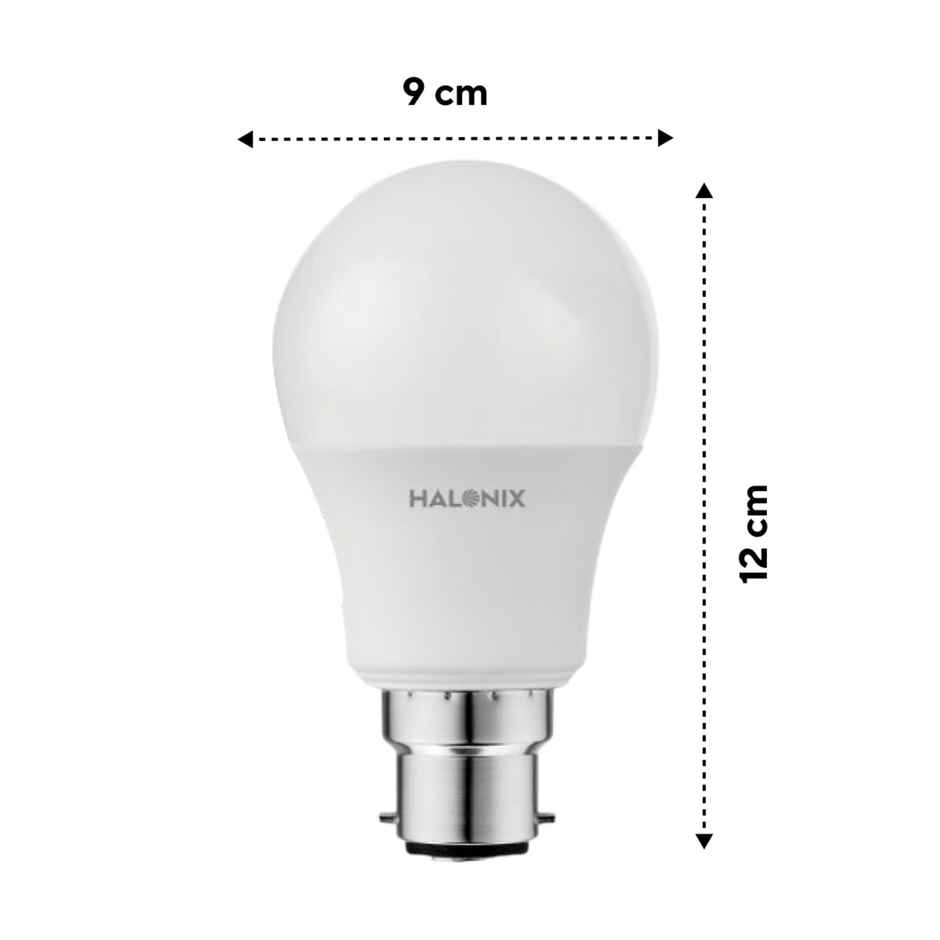 Halonix 2.9W White Led Bulb | B22 Base Holder Combo 